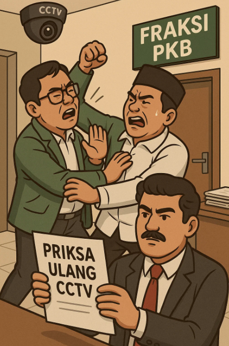 KBOBABEL.COM (Pangkalpinang) – Kuasa hukum Ketua DPW Partai Kebangkitan Bangsa (PKB) Provinsi Kepulauan Bangka Belitung, Tanwin, mempertanyakan keputusan penyidik Direktorat Reserse Kriminal Umum (Ditkrimum) Polda Kepulauan Babel yang tidak menghadirkan Wahyu sebagai saksi dalam kasus dugaan penganiayaan yang dilaporkan oleh Agam, Sekretaris DPW PKB. Rabu (28/5/2025).