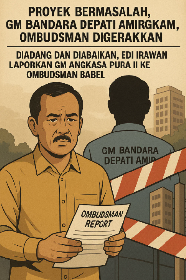 Pangkalpinang, — Skandal proyek pembangunan pagar Daerah Keamanan Terbatas (DKT) Bandara Depati Amir kembali mencuat ke permukaan. Proyek senilai Rp2,8 miliar yang dikerjakan pada 2023 ini belum juga menemukan kejelasan hukum maupun penyelesaian administratif. Ironisnya, alih-alih transparan, pihak pengelola justru menutup rapat-rapat pintu klarifikasi, menambah kecurigaan publik akan adanya permainan anggaran. Selasa (3/5/2025).