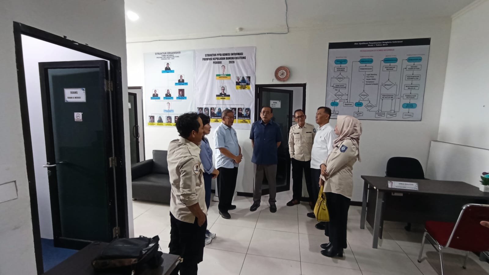 KBOBABEL.COM (PANGKALPINANG) — Komitmen terhadap keterbukaan informasi publik kembali mendapat sorotan serius. Ketua Komisi Informasi Pusat, Donny Yoesgiantoro, melakukan kunjungan kerja ke Komisi Informasi Provinsi Kepulauan Bangka Belitung (KI Babel), Rabu (6/5/2026), didampingi Bahar Buasan sebagai anggota DPD RI dapil Bangka Belitung.