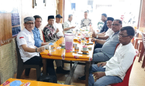 KBOBABEL.COM (PANGKALPINANG),  — Suasana hangat penuh semangat persatuan terasa kental dalam acara Halal Bihalal Forum Pembauran Kebangsaan (FPK) Provinsi Kepulauan Bangka Belitung di Rumah Adat Minangkabau, Sabtu (26/4/2025).
