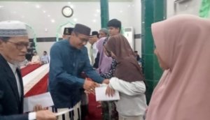 DKM Al-Ulya Santuni 52 Kaum Dhuafa dan Anak Yatim, Pemkot Pangkalpinang Beri Apresiasi