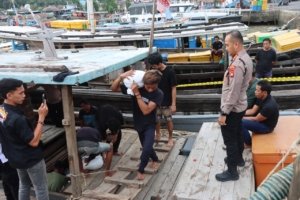 5 Ton Pasir Timah Diamankan, Kapolres Turun Langsung Pantau Pemindahan Barang Bukti