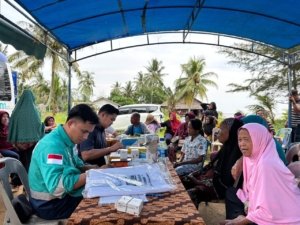 Mobil Sehat PT Timah Layani Pengobatan Gratis untuk Warga Dusun II Desa Kundur