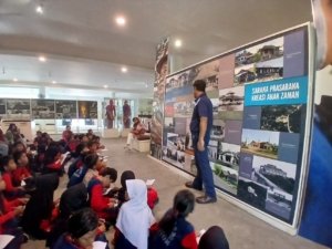 Antusias Siswa SDN 4 Mentok Belajar Sejarah di Museum Timah Indonesia