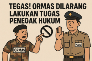 Tegas! Ormas Dilarang Lakukan Tugas Penegak Hukum