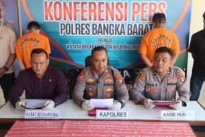 Kapolres Bangka Barat Ungkap Peredaran 489 Paket Sabu di Jebus