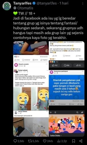Heboh Grup Facebook Fantasi Sedarah: Wadah Perilaku Inses di Dunia Maya
