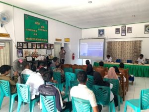 Polres Bangka Barat Gaungkan Tertib Lalu Lintas dari Kantor Desa: Arahan Humanis Kapolres Jadi Spirit di Lapangan