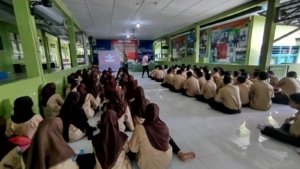Wujudkan Generasi Anti Narkotika Perekat Babel Lakukan Sosialisasi di SMAN 1 Pemali