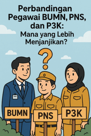 Perbandingan Pegawai BUMN, PNS, dan P3K: Mana yang Lebih Menjanjikan?