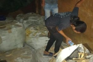 25 Ton Slag Timah Tanpa Dokumen Diamankan Polisi di Pelabuhan Pangkalbalam
