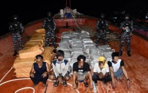 TNI AL Gagalkan Peredaran 750 Kg Sabu dan 1.200 Kg Kokain Senilai Rp7,057 Triliun di Kapal Ikan Asing
