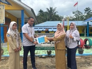PT Timah Dukung Pendidikan Anak Usia Dini, TK Mutiara Hati Terima Bantuan Sarana