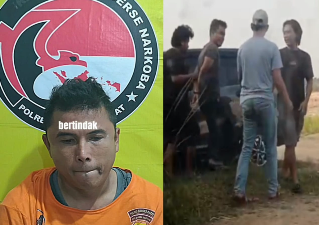 MENTOK — Akhirnya terkuak sudah sepak terjang Febri Setiawan (30), pria yang selama ini mengaku sebagai wartawan namun justru menyebar keresahan di tengah masyarakat Bangka Barat. Warga Kampung Sawah, Kelurahan Tanjung, Kecamatan Mentok ini tak berkutik saat diamankan tim gabungan Satresnarkoba Polres Bangka Barat di kontrakannya pada kamis (26/6/2025) di Desa Sinar Manik, Kecamatan Parittiga, Kabupaten Bangka Barat. Sabtu (28/6/2025).