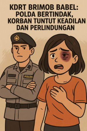 PANGKALPINANG — Kepolisian Daerah (Polda) Kepulauan Bangka Belitung akhirnya angkat bicara atas kasus dugaan kekerasan dalam rumah tangga (KDRT) yang menyeret nama salah satu anggotanya, Bripda MR, personel Brimob Polda Babel. Minggu (29/6/2025).