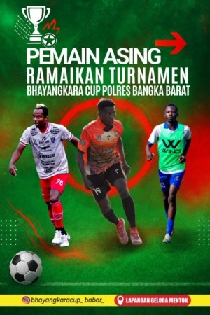 Heboh, RS Puma Mayang Datangkan 2 Pemain WNA di Ajang Bhayangkara Cup Polres Bangka Barat