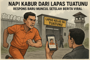 Napi Kabur dari Lapas Tuatunu, Respons Baru Muncul Setelah Berita Viral