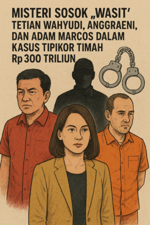 Misteri Sosok ‘Wasit’, Tetian Wahyudi, Anggraeni, dan Adam Marcos dalam Kasus Tipikor Timah Rp300 Triliun