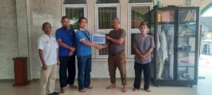 PT Timah Bantu Perbaikan Masjid Al Muhajirin Nelayan 1 yang Rusak Diterjang Puting Beliung