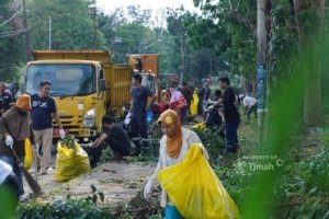 PT Timah Perbaiki Kontainer Sampah dan Dukung Program Lingkungan di Bangka