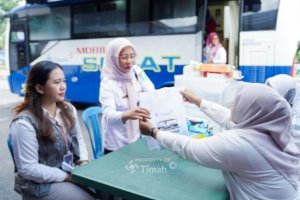 Mobil Sehat PT Timah Diserbu Warga Bangka, 130 Orang Dapat Layanan Kesehatan Gratis
