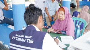 Dekatkan Layanan Kesehatan ke Warga, PT Timah Hadirkan Pengobatan Gratis di Belinyu