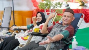 135 Kantong Darah Terkumpul, PT Timah Gelar Donor Darah HUT ke-49 di Belinyu