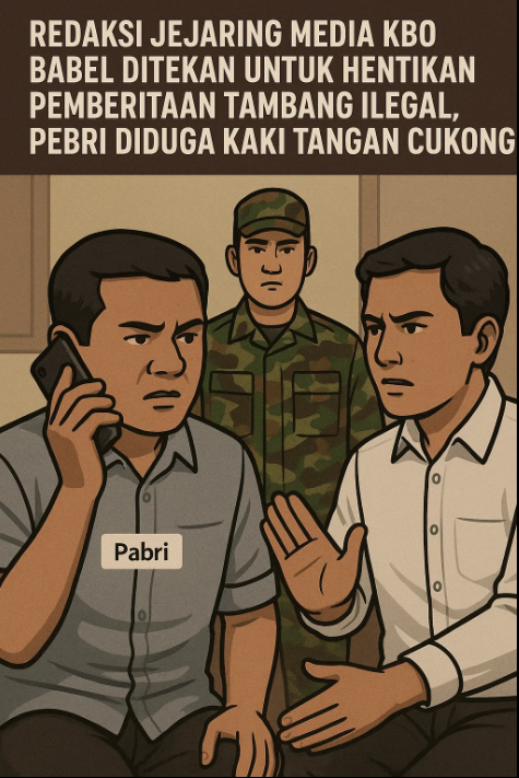 Upaya Bungkam Pers Terendus: Oknum Mengaku Wartawan Media Online BIN  Coba Redam Berita Tambang Ilegal