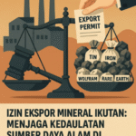 Bangka Belitung - Ekspor mineral ikutan seperti amang timah, besi, wolfram, dan logam tanah jarang kini menjadi sorotan tajam dalam diskursus pengelolaan sumber daya mineral Indonesia. Di balik kontribusinya terhadap devisa negara, ekspor mineral ikutan menyimpan potensi pelanggaran hukum dan celah manipulasi yang mengancam kedaulatan pengelolaan kekayaan alam nasional. Dalam konteks ini, penting bagi kita untuk menelaah ulang peraturan perundang-undangan terkait dan menegaskan pentingnya penegakan regulasi yang tegas, tidak hanya untuk menjamin kepatuhan hukum, tetapi juga untuk mencegah penyelundupan berkedok legalitas.
