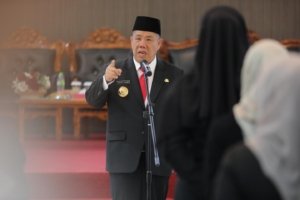 122 Pejabat Baru Dilantik di Babel, Gubernur Hidayat: “Salah Sedikit, Besok Dicopot”
