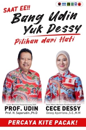 Prof Udin–Dessy Makin Solid, Tokoh-Tokoh Besar Pangkalpinang Turun Gunung
