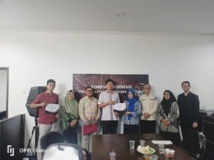 Komisi Informasi Provinsi Kep. Babel Gelar Penjemputan Mahasiswa Magang FH Pertiba