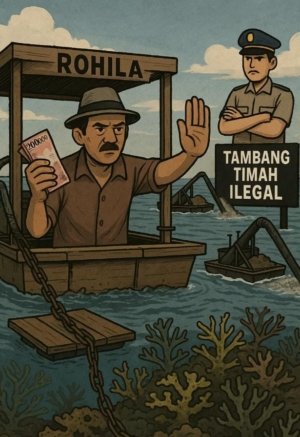 Setoran 200 Ribu untuk “Rasa Aman” di Laut Enjel: Siapa di Balik Nama Rohila?