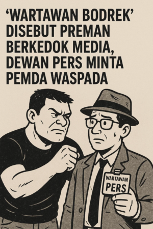 ‘Wartawan Bodrek’ Disebut Preman Berkedok Media, Dewan Pers Minta Pemda Waspada