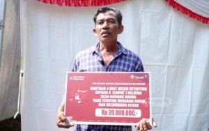 HUT ke-49, PT Timah Bantu Nelayan Korban Kapal Terbalik di Belitung Timur