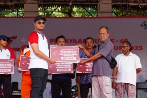 PT Timah Renovasi Rumah Nursen Nein di Belitung Timur, Hilangkan Kekhawatiran Saat Musim Hujan