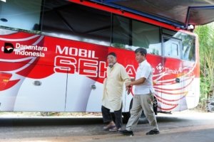 HUT ke-49, PT Timah Hadirkan Mobil Sehat di Desa Kebintik Bangka Tengah