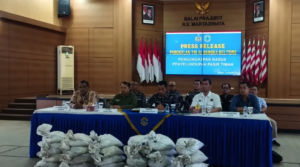 Lanal Babel Gagalkan Penyelundupan 50 Ton Timah Ilegal Hanya dalam 3 Bulan