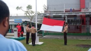 Lapas Narkotika Pangkalpinang Khidmat Gelar Upacara HUT ke-80 RI, Warga Binaan Dapat Remisi