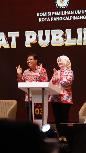 KPU Tetapkan Prof Udin–Cece Dessy sebagai Wali Kota dan Wakil Wali Kota Terpilih 2025–2030