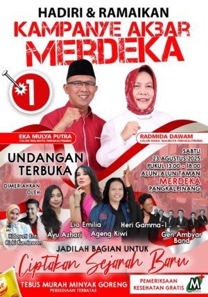 Kampanye Akbar Paslon Merdeka: Pesta Rakyat yang Catatkan Sejarah Baru