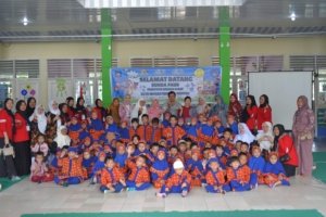 Pokja Bunda PAUD Babar Gandeng Bank Sumsel Babel, Murid TK Negeri Pembina Belajar Nilai Rupiah