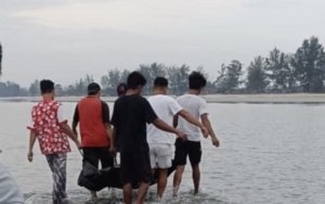 Heboh! Pria Ditemukan Tewas Usai Menjaring Ikan di Pantai Air Anyir Bangka