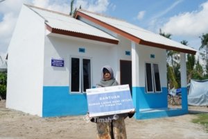 Bantu Warga Lingkar Tambang, PT Timah Bangun Rumah Layak Huni Tingkatkan Kesejahteraan