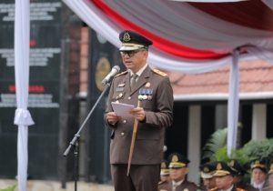 Upacara Hari Lahir Kejaksaan ke-80 di Babel, Kajati Ajak Jajaran Berbenah dan Jaga Supremasi Hukum