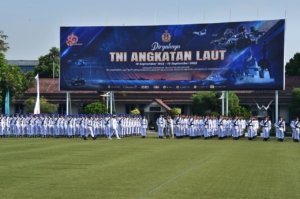 Kasal Pimpin Upacara HUT ke-80 TNI AL, Tanda Dedikasi Delapan Dekade di Laut Nusantara