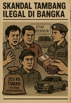 Dramatis! 3 Oknum Tambang Ilegal Dibebaskan Setelah Bayar Uang Damai, Kini Ribut Soal Sisa Rp40 Juta