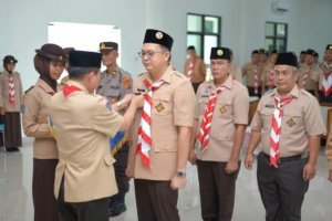 Bupati Markus Resmi Jabat Ketua Mabicab Gerakan Pramuka Bangka Barat 2025–2030