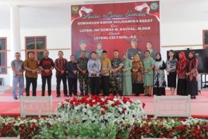 Wakil Bupati Bangka Barat Yusderahman Hadiri Lepas Sambut Dandim 0431, Tegaskan Komitmen Sinergi dengan TNI