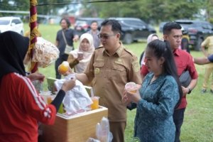 Markus Ajak Warga Manfaatkan Gerakan Pangan Murah untuk Kendalikan Inflasi Daerah